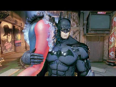Batman Captures Harley Quinn Scene - Batman: Arkham Knight