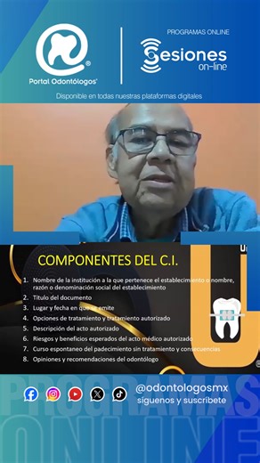 🦷📄 ¿El consentimiento informado te genera dudas? Entonces no te pierdas la sesión completa: “Consentimiento informado en Odontología: cuándo, cómo y para qué” Aprende a proteger tu práctica, a tus pacientes y tu trabajo con fundamentos claros y aplicables. 🎥 Revívela aquí 👉 https://www.youtube.com/watch?v=fREqAMJv6CQ ¡Conocimiento que te respalda! 💙 #Odontología #ConsentimientoInformado #PrácticaDental #FormaciónProfesional #EducaciónOdontológica #OdontólogosMx #DentistryWorld #DentalTraini