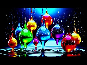 Hypnotic Fluid Art Motion Background • 4K UHD Relaxing Visual TV Screensaver