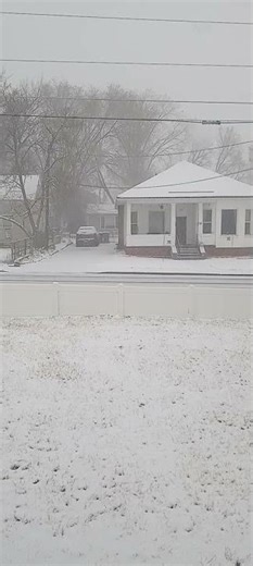 Snow In Historic Sandy Utah part 2