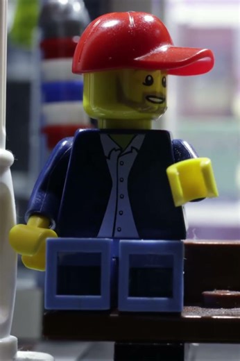 When Lego people get chased...