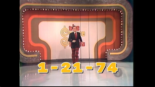 The Price Is Right – January 21, 1974 Classic Bob Barker Episode!