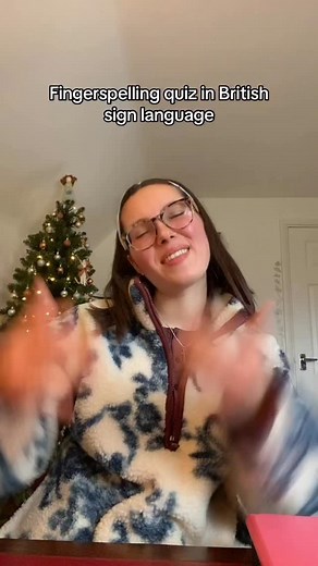 Fingerspelling quiz in British Sign Language Answers: Christmas tree Angel #bsl #signlanguage #britishsignlanguage #deaf #sse #sign | Adeleonova