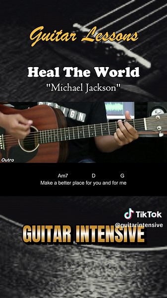 Heal The World - Michael Jackson - Easy guitar Chords - Tutorial chord gitar mudah #healtheworld #michaeljackson #guitarintensive #guitartutorialforbegginers #guitarlessonsforbeginners #guitarlessons #karaoke #instrumental #akustik #chordgitar #chord #tutorialgitar #chordgitarmudah