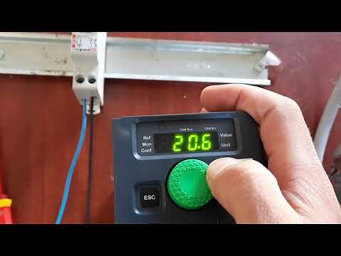 Active la vitesse présélectionnés. ATV 320 #altivar Comment fonctionne un variateur de vitesse