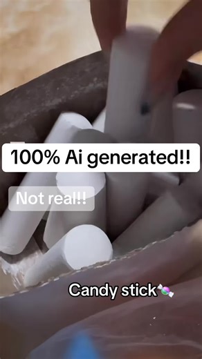 🍬This video is for entertainment and ASMR purposes only! This is not real, please do not copy it.#ai #notreal #fakevideo #⚠️⚠️⚠️ #fake