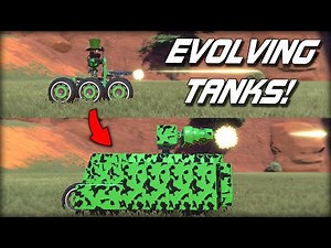 Evolving the Best TANK by Survival of the Fittest! (Trailmakers Multiplayer Gameplay)