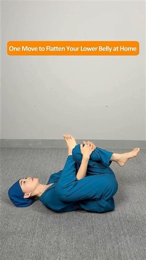 One Move to Flatten Your Lower Belly at Home