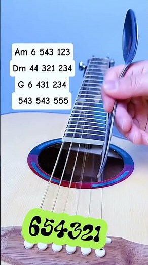 easy fingerpicking guitar tutorial #easyguitar #shorts