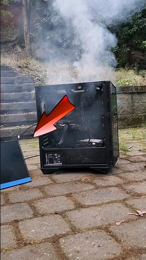 how to save a PC from a fire..maybe