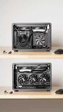 How does ALL THIS, fit in this SMALL PC case?