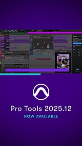 Pro Tools 2025.12 includes Audio Vivid immersive mixing, Bounce Factory Lite integration, new ARA plugin support, and 4 new Inner Circle plugin rewards ▶️ avid.co/3jIH50XBkyM #protools #audiopost #postproduction #musicproduction #mixing #recording #avidprotools #daw #avid | Avid Pro Tools