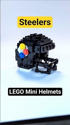 Guess the NFL team - building LEGO Mini Helmets 🏈 #nfl #football #lego