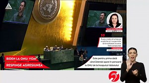 ATENȚIE: Joe Biden le cere liderilor ONU să fie alături de Ucraina. #alephnews #biden #onu #zelenski | Aleph News