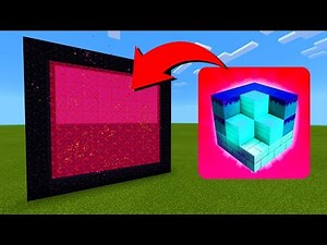 How To Make A Portal To The Block Craft 3D.exe Dimension in Minecraft!