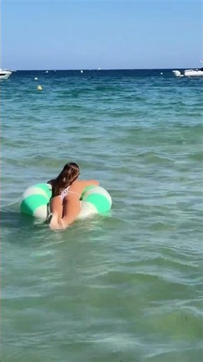 Trying on my new bikini at the beach! What do you think? Would you wear it or do you prefer somet...