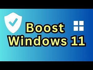 Speed Up Windows 11! Disable Privacy & Security Features
