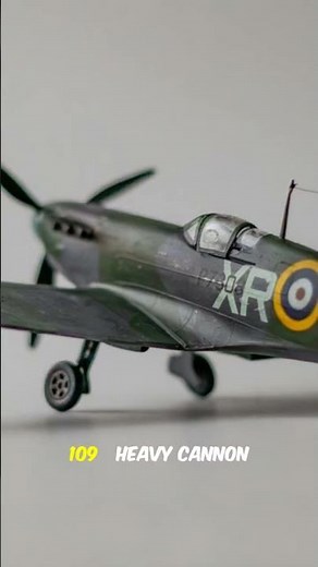 Supermarine Spitfire vs Messerschmitt Bf 109 #ww2 #aviation #facts #history #automobile