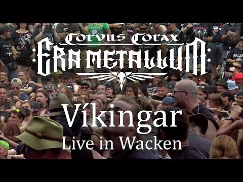CORVUS CORAX ERA METALLUM - Vikingar Live in Wacken 2022