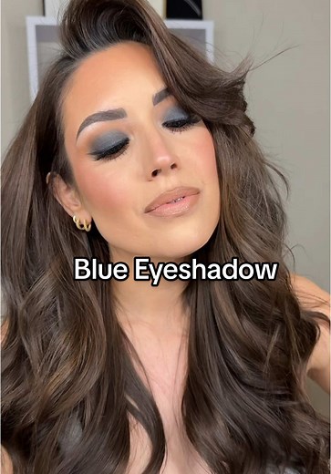 Stunning Blue Eyeshadow Tutorial for Brown Eyes