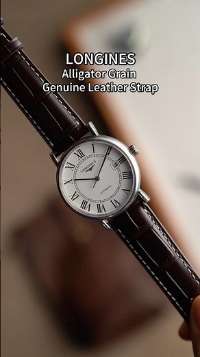 Longines × Jiyou Leather Strap | Effortlessly Switch to Elegance on Your Wrist #justraps #longines