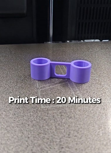 Quick and Useful 3D Print in Just 20 Minutes