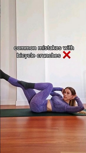 common mistakes youre making with bicycles crunches #workout #Shorts #mistakes