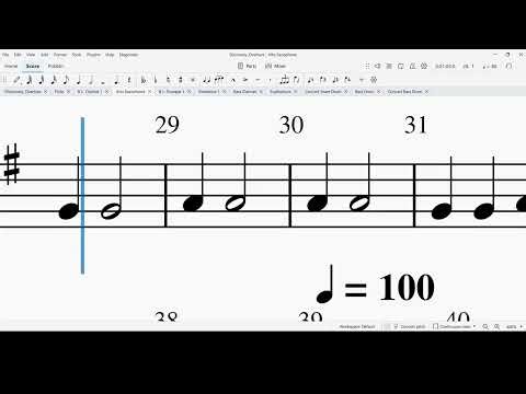 Discovery Overture By Anne McGinty Saxophone Play Along