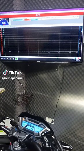 CB150R Speed Test on Dyno at 12000 RPM
