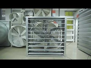 2021 New Arrival Linear Actuator Powered Industrial Exhaust Fan