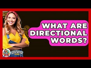 What Are Directional Words? - Childhood Education Zone