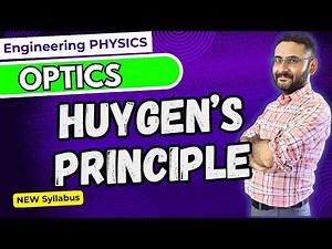 Huygens Principle | Optics | Law of Reflection Proof | Engineering Physics | Bsc | Class 12 Physics