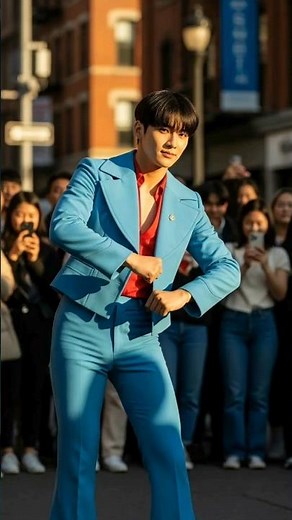 Korean Robot Dance Freestyle | Insane Popping & Mime Street Performance 🤖🔥 #robotdance #viralshorts