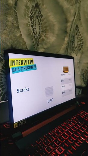 Data Structure and algorithm Stacks