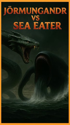 Jörmungandr vs Sea Eater Vs Charybdis | The Most Terrible Ocean Destroyer?