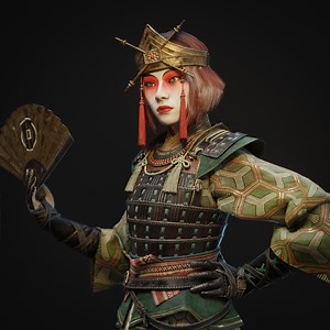 Kyoshi warrior Suki (ATLA fanart)