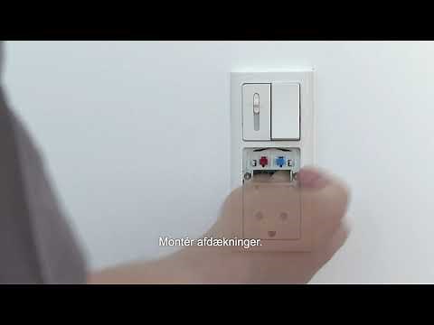 Sådan installerer du en slider lysdæmper i en gammel installation | Schneider Electric