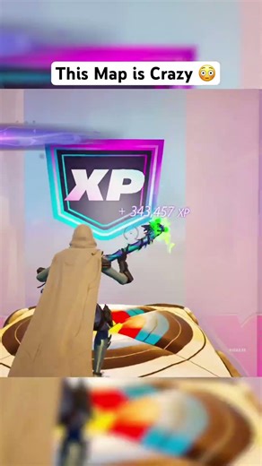 This XP Map is Crazy #fortnite #fortnitemap #xpmap #xpglitchcreativemap #fortnitemapcode