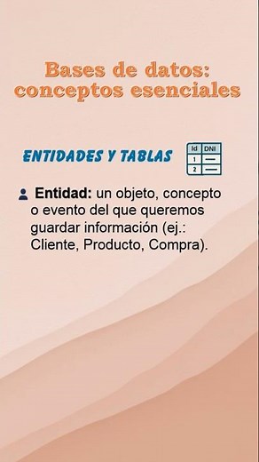 Bases de datos: conceptos esenciales #programación #informática #BDs