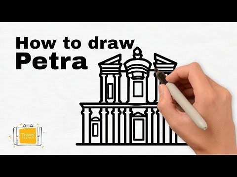 HOW TO DRAW PETRA STEP BY STEP