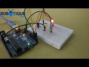 Feu rouge contrôlé par Arduino