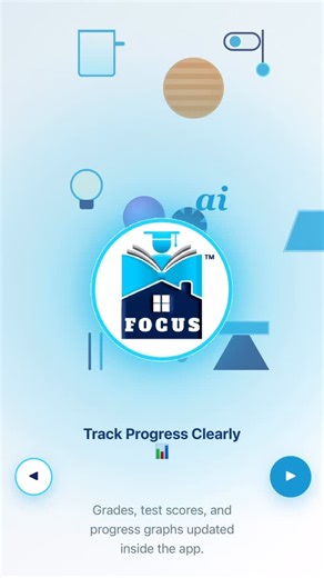 Focus Online Tuition on Instagram: "Clarity over confusion. 📊 Track every class, test, and milestone—clearly, inside the Focus app. Learning works best when progress is visible. Tags: #students #completelearningecosystem #liveclasses #IITianmentors #FocusOnlineTuitionApp"