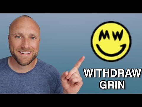GRIN Withdrawal from Grin++ Wallet Tutorial