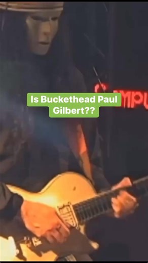 Do the hands look oddly familiar??? #buckethead #paulgilbert #shredding | The Axe Guitar Channel