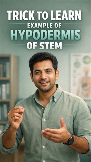 Sachin Gupta on Instagram: "Trick To Learn Type of Tissue Present in Hypodermis of Stem DC MS Hypodermis of Stem D-Dicot C-Collenchymatous M-Monocot S-Schlerenchymatous So, Hypodermis of Dicot stem consists of Collenchyma and that of monocot stem consists of Sclerenchyma. #neet #biology #botany #plantanatomy #tricks"