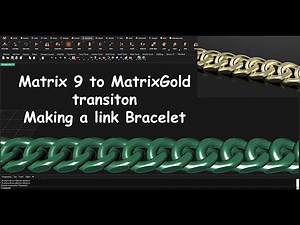 MatrixGold Link Bracelet