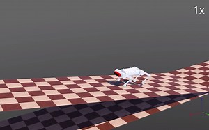 四足机器人-Webots matlab仿真 MPC上坡 抗扰动