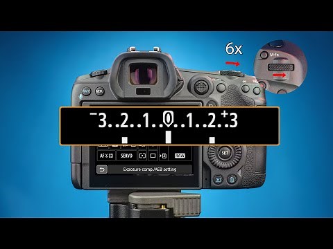 Canon EOS R5 Exposure Bracketing Setup Tutorial