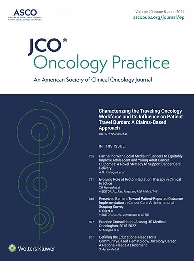 About JCO Oncology Practice | JCO Oncology Practice