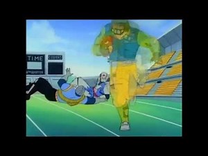 DIC GI Joe Cpt.Grid-Iron & Team vs Cobra Commander, Ranger Viper (Skull Buster) plays football